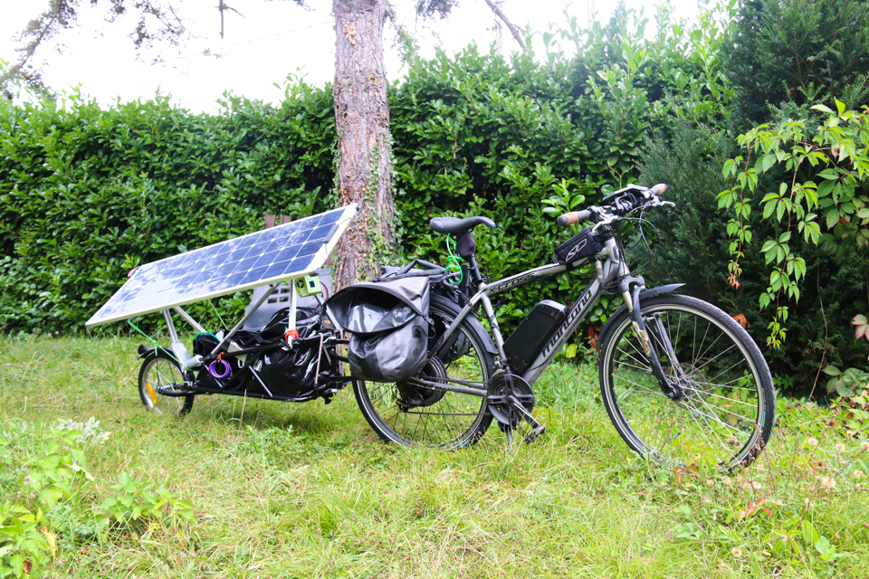 Avec l'assistance électrique, Tao pourra plus facilement tracter une charge avoisinant les 30 kilos.