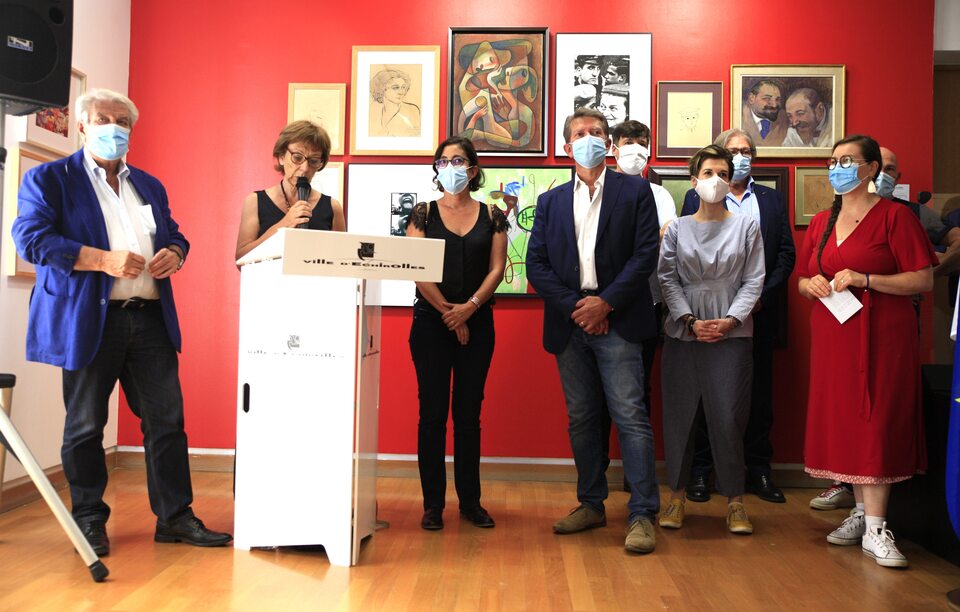 Au musée Géo Charles s'est tenu le vernissage de l'exposition Salon d'automne de l'association Reg'arts en présence des élus. Au musée Géo Charles s'est tenu le vernissage de l'exposition Salon d'automne de l'association Reg'arts en présence des élus.