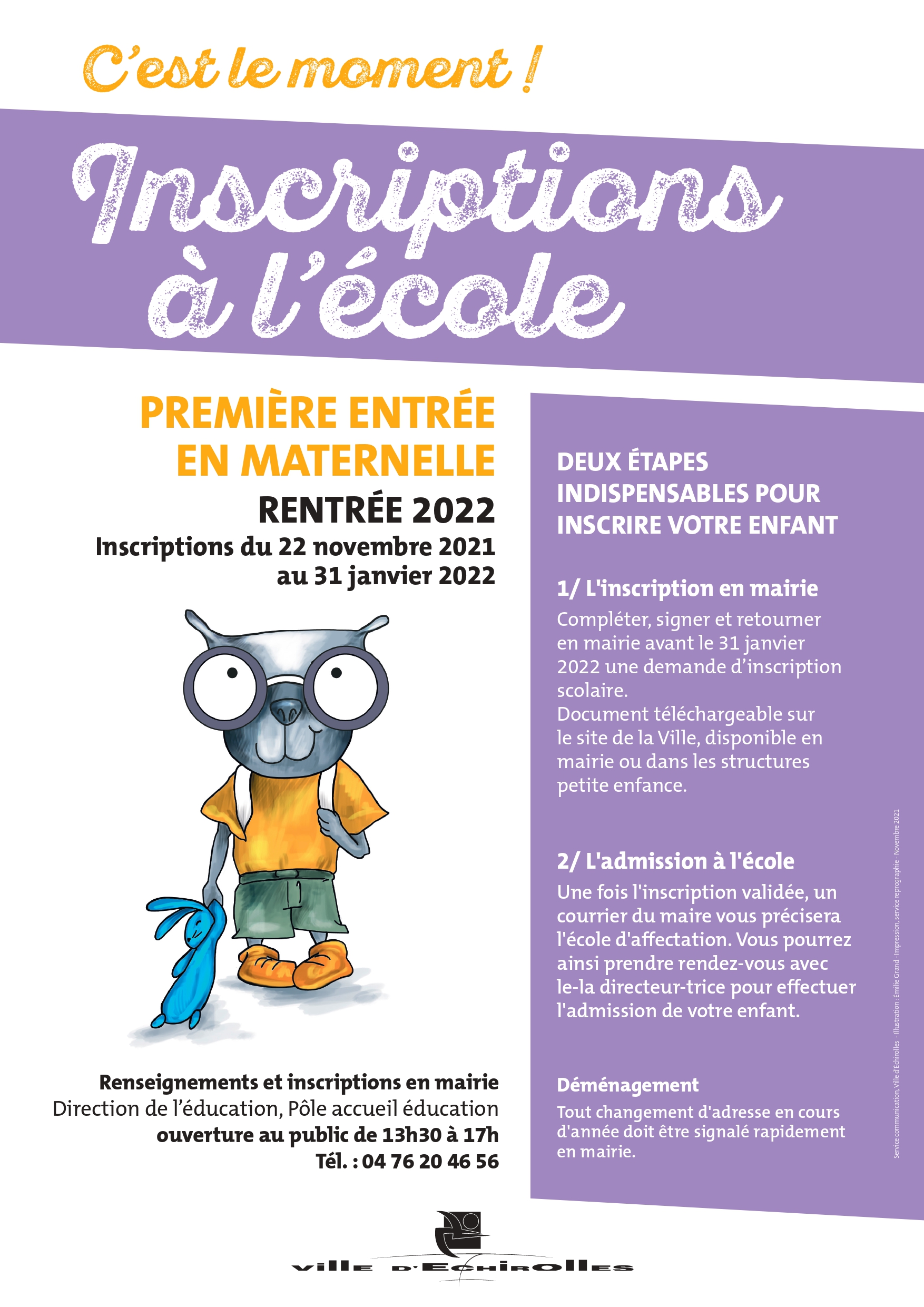 Campagne inscriptions écoles Campagne inscriptions écoles