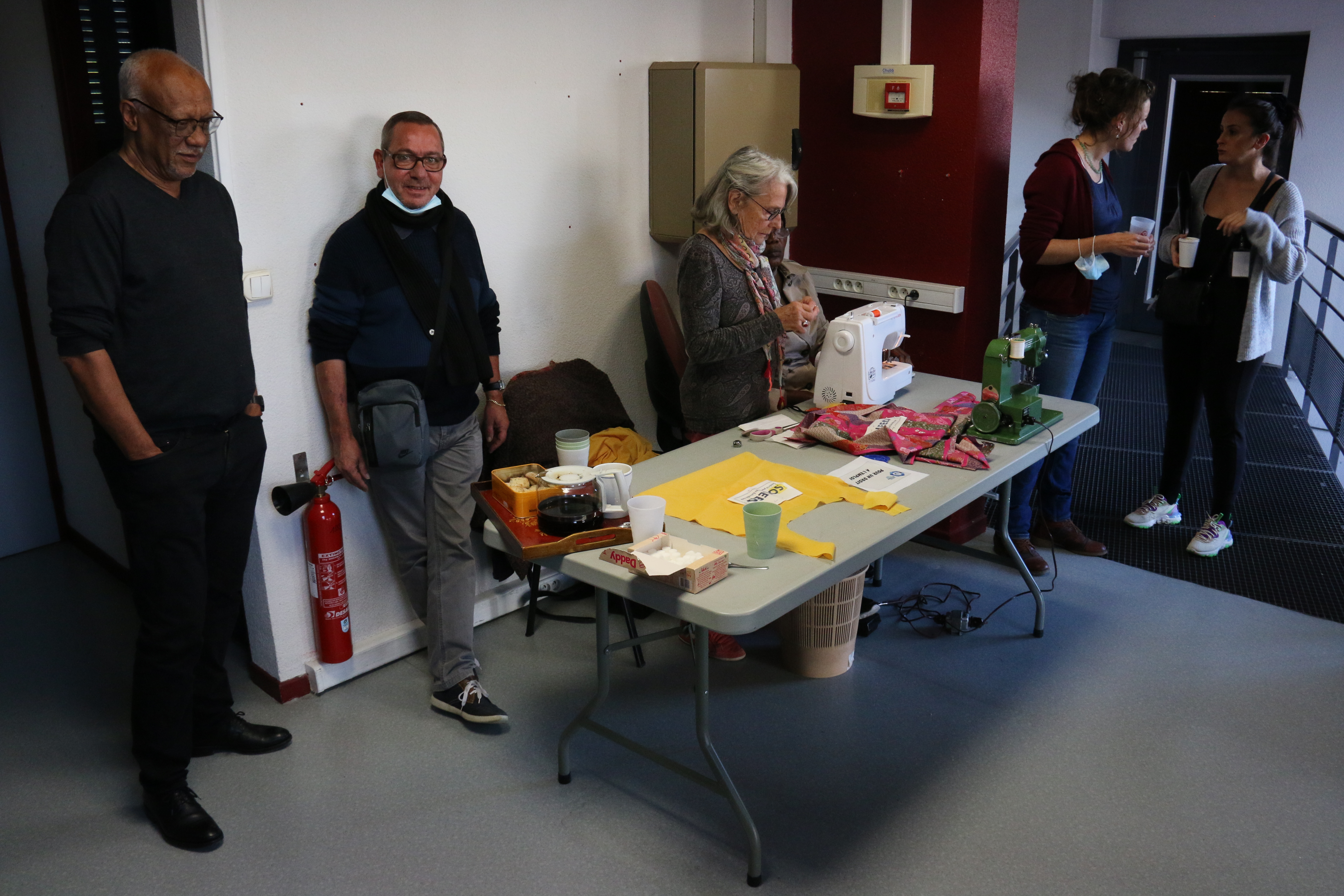 Des ateliers ont pris place dans les nouveaux locaux de l'association, au 2 rue Pablo Picasso ( anciennement Maison de l'Égalité)