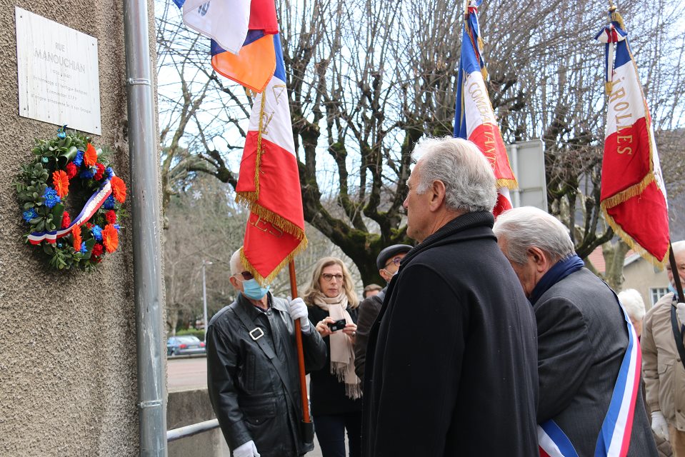 Commémoration groupe de Résistants Manouchian Commémoration groupe de Résistants Manouchian