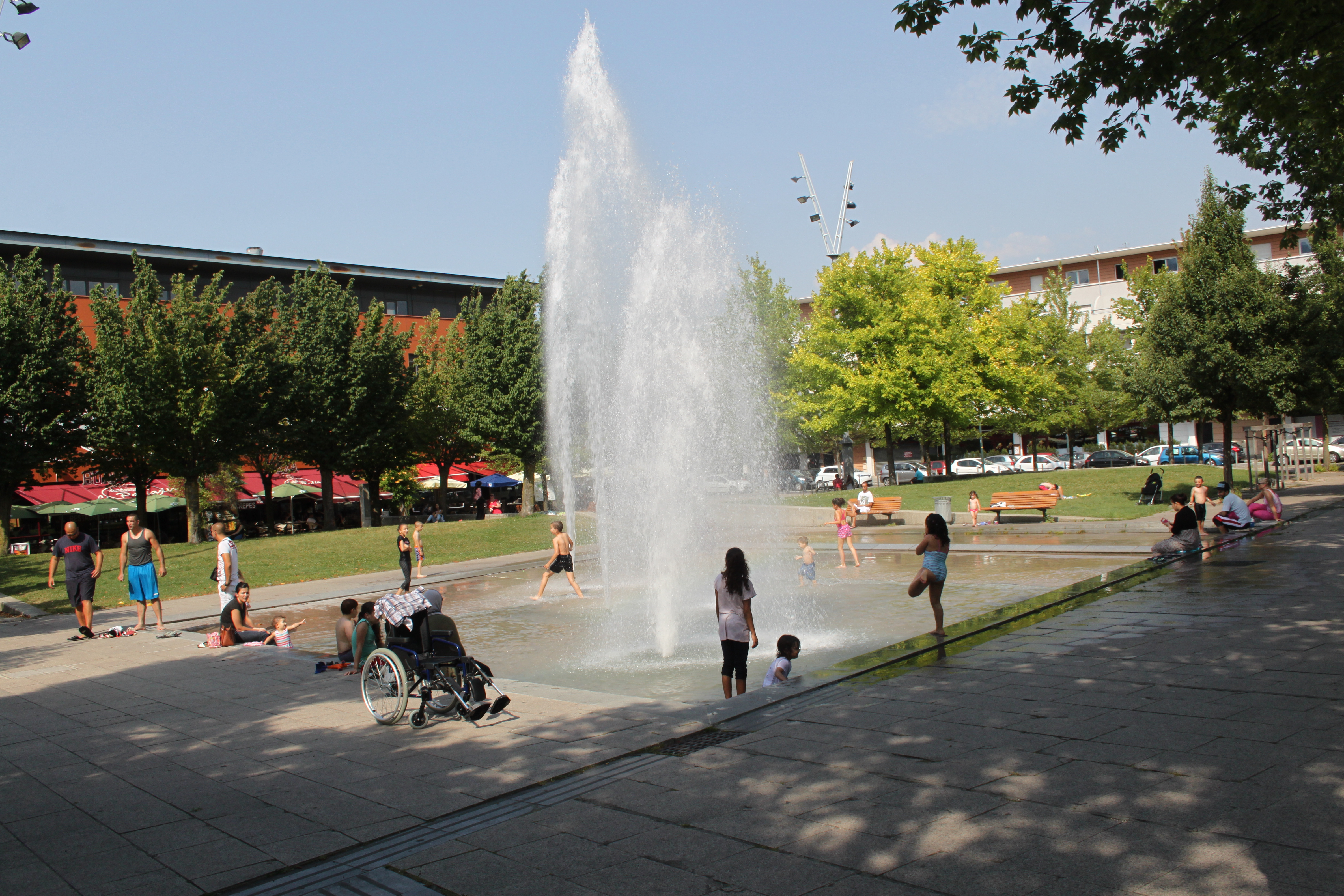 Photo de la Place des 5 Fontaines