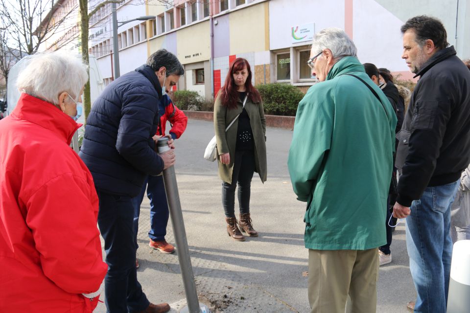 La GUP est l'occasion pour les habitant-es, les élu-es et les habitant-es de constater de visu, sur le terrain, les dysfonctionnements.  