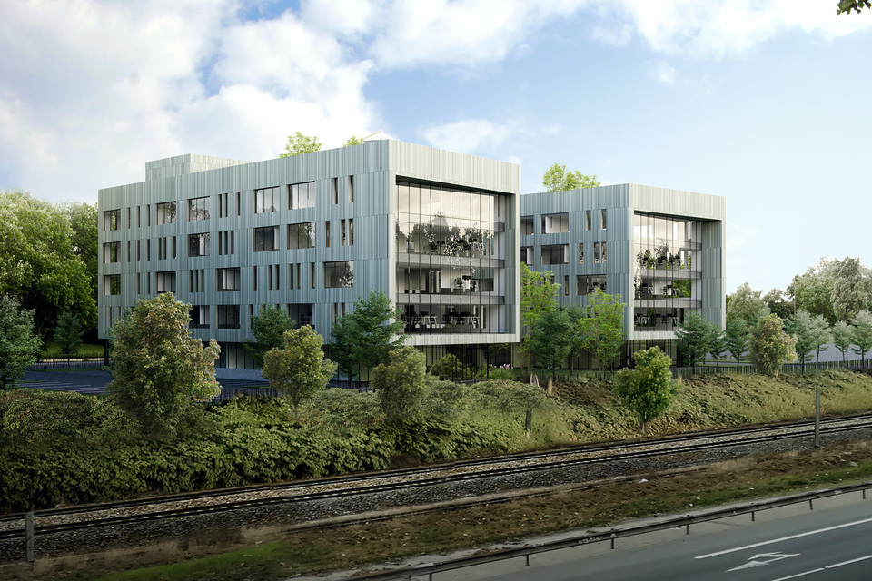 ED Architecture Visualiza projection bureaux Artelia