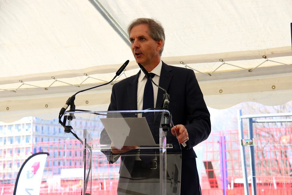 Première pierre Artélia Première pierre Artélia
