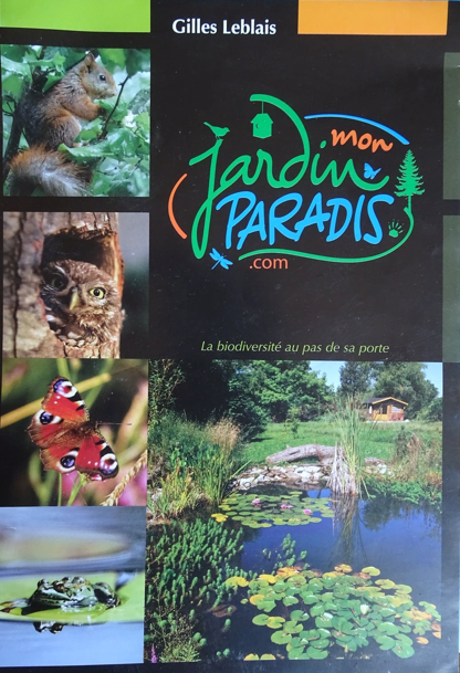 Flyer visite les jardins du paradis avec photos du jardin