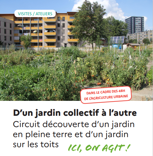D'un jardin collectif à l'autre : visite ce dimanche 15 mai 2022