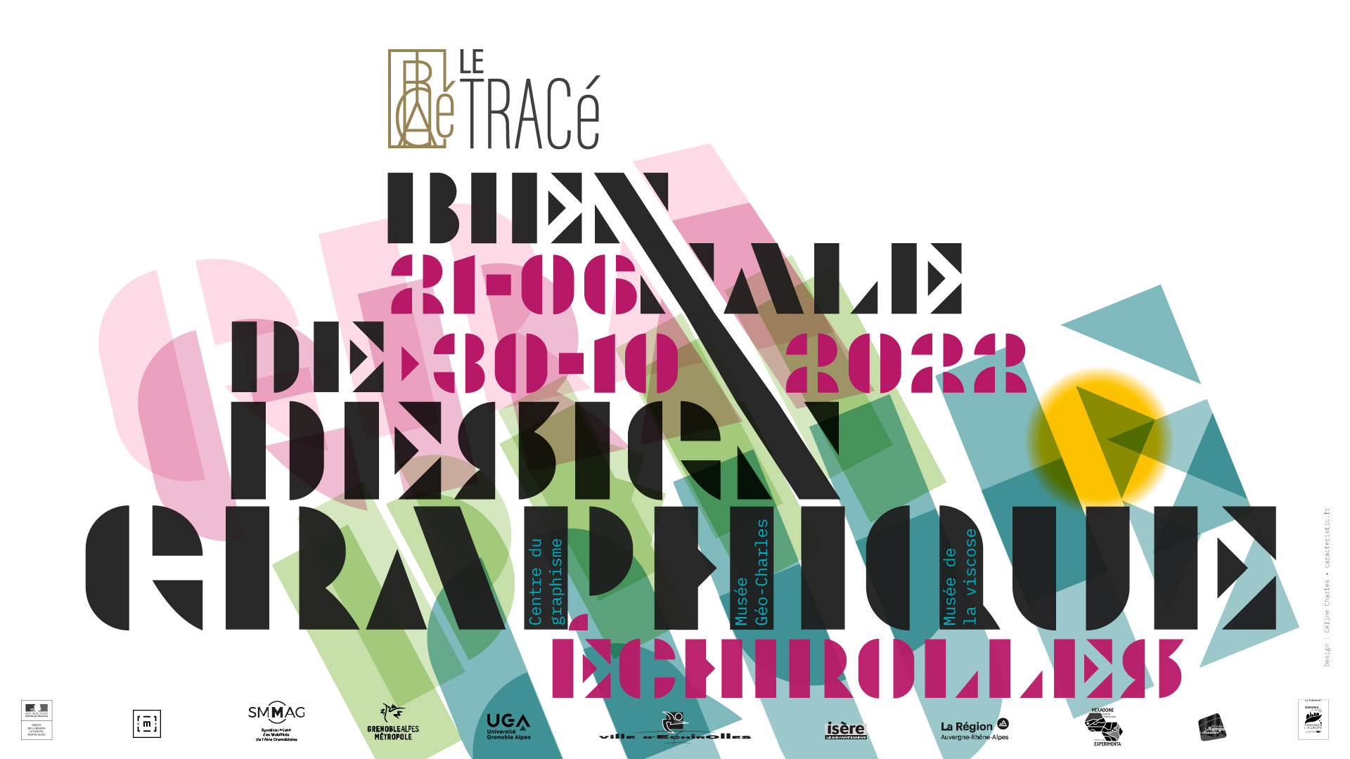 La biennale de design graphique 2022 à Echirolles !