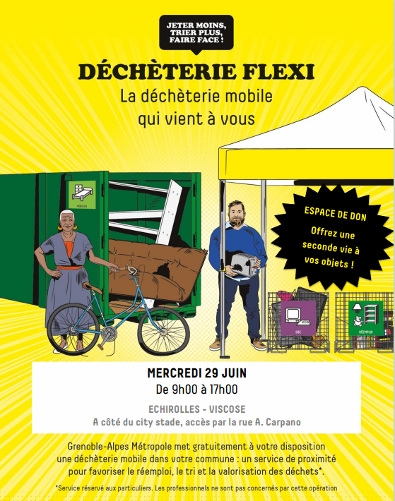 Flyer pour la déchetterie Flexi