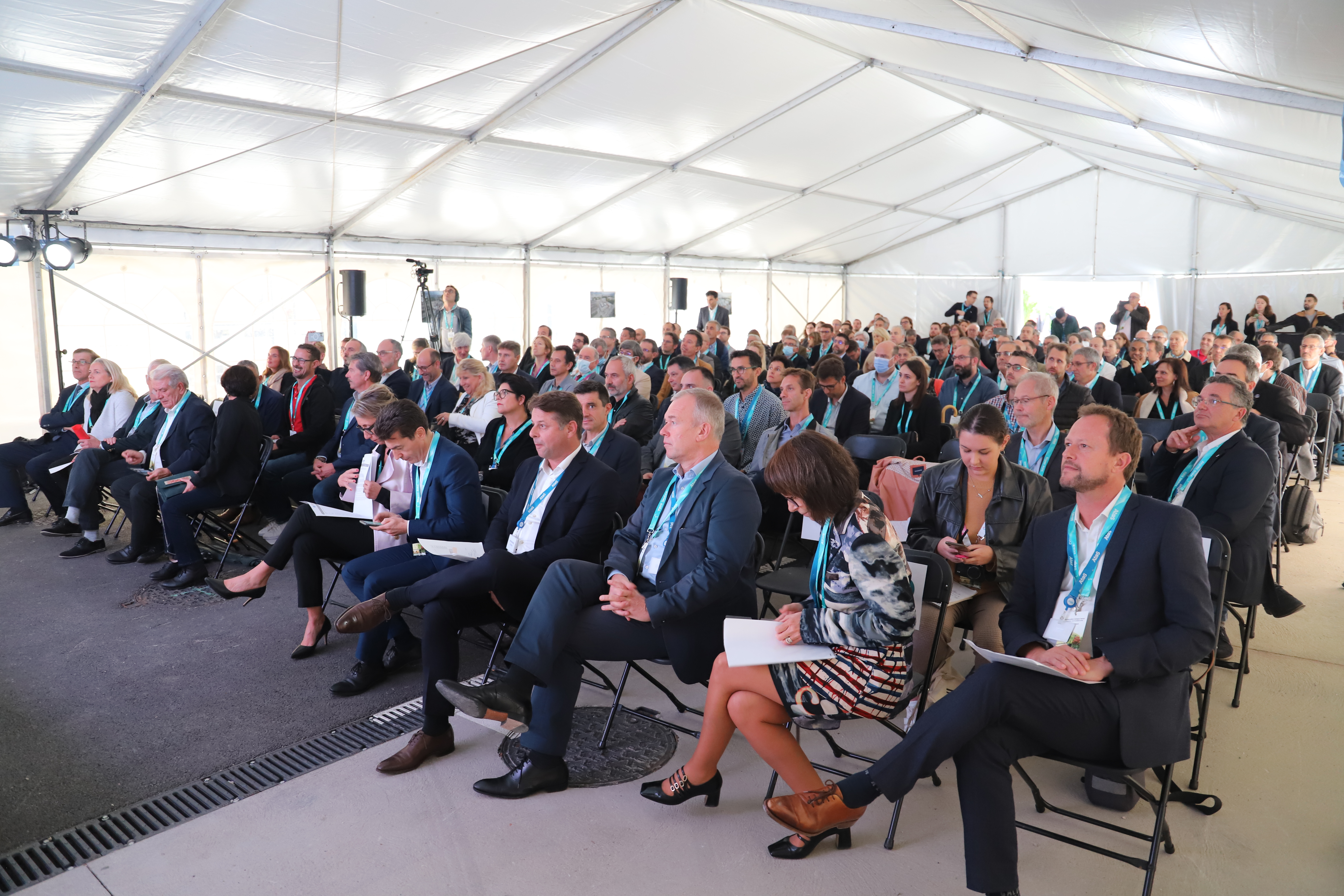 200 personnes étaient conviées à l'inauguration du campus Iseran.