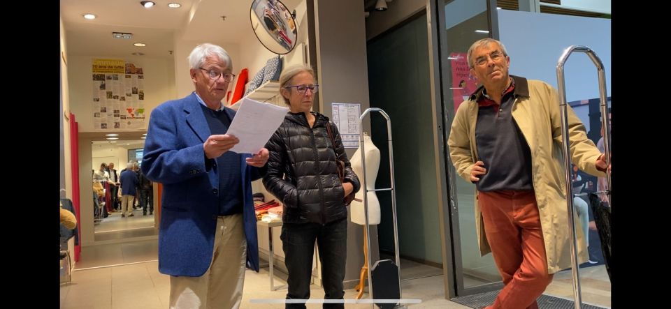 Les coprésidents Anne-Marie Cavaillé et Pierre Desvignes étaient présent-es lors de l'inauguration de la nouvelle enseigne, mi-novembre, à Carrefour..