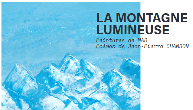 Image de l'exposition "La Montagne lumineuse" avec une photo de paysage de montagne