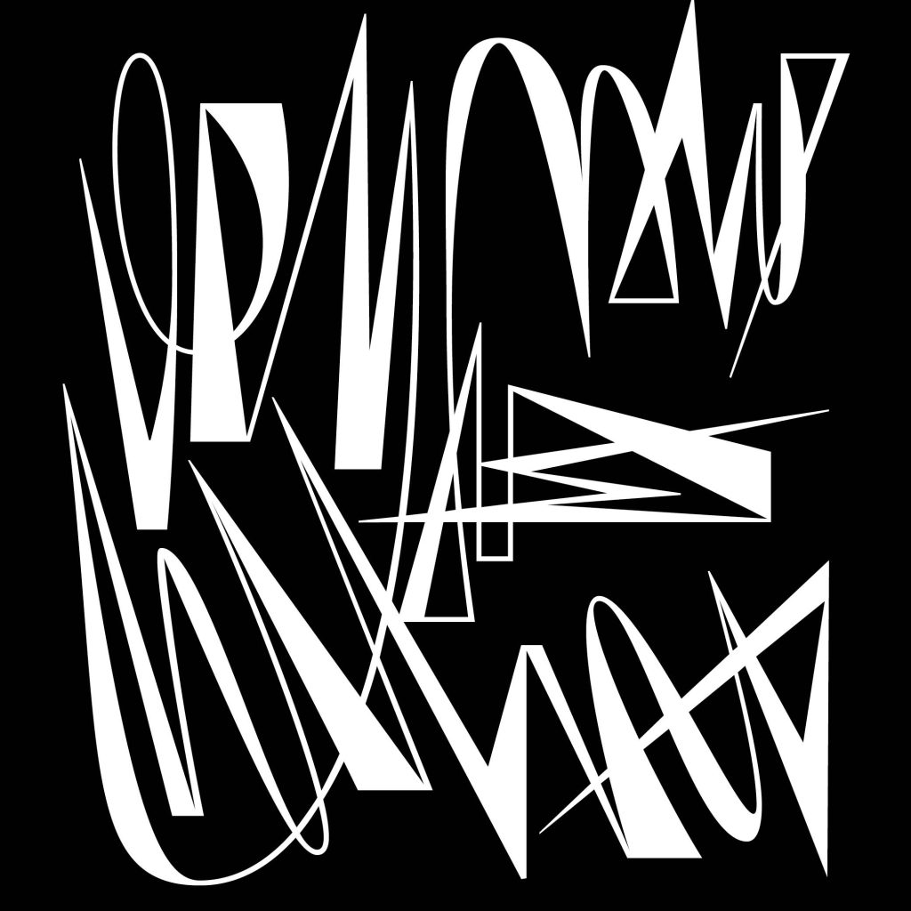 Boogy Brut typefaces E 2020 Image d'illustration de l'exposition Julien Priez Boogy Show