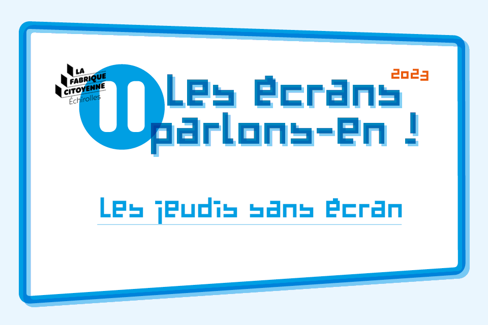 Agenda Les écrans - jeudi - 2023 Agenda Les écrans - jeudi - 2023