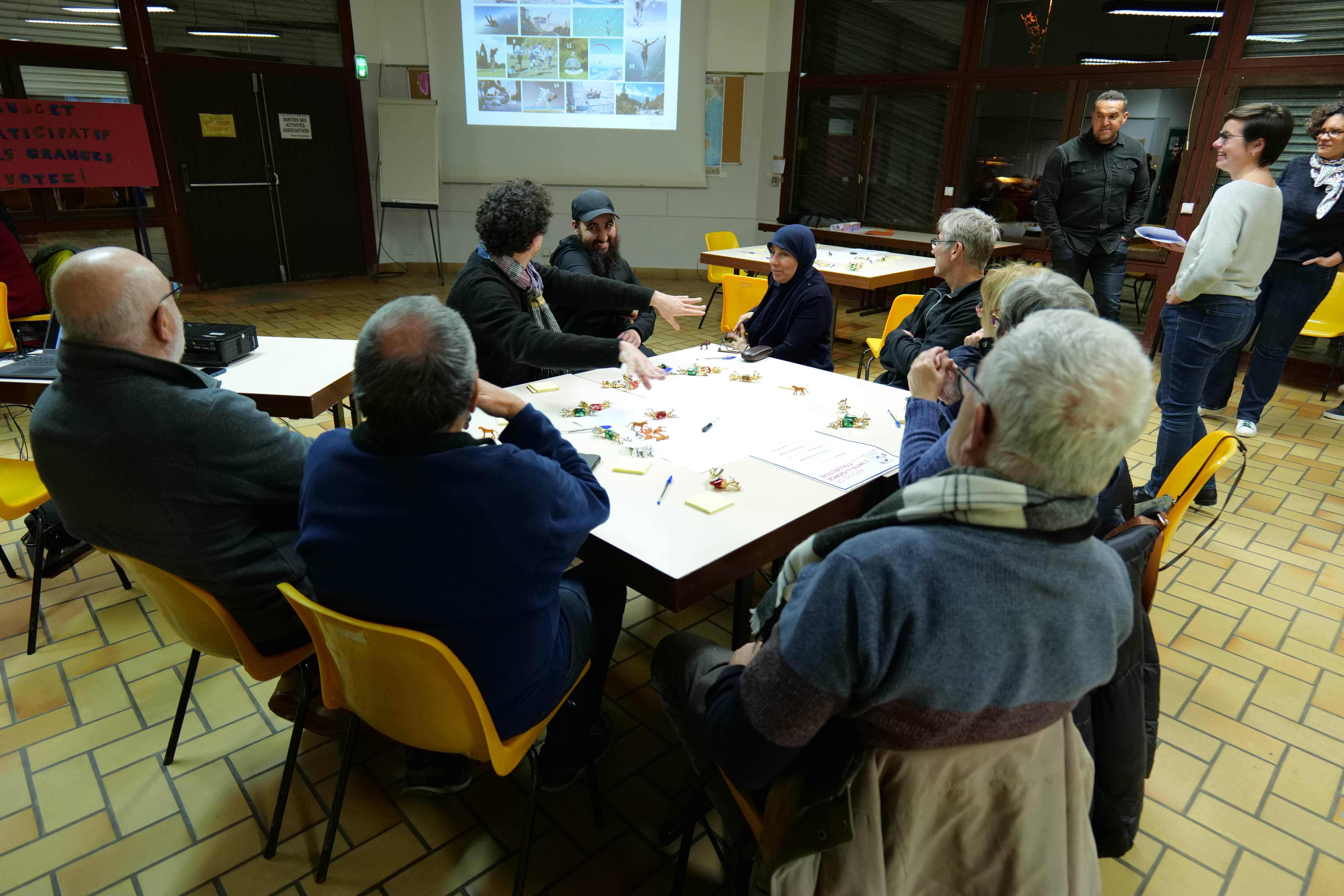 Les habitants ont choisi le long parcours, agrémenté d'une trentaine d'agrès.