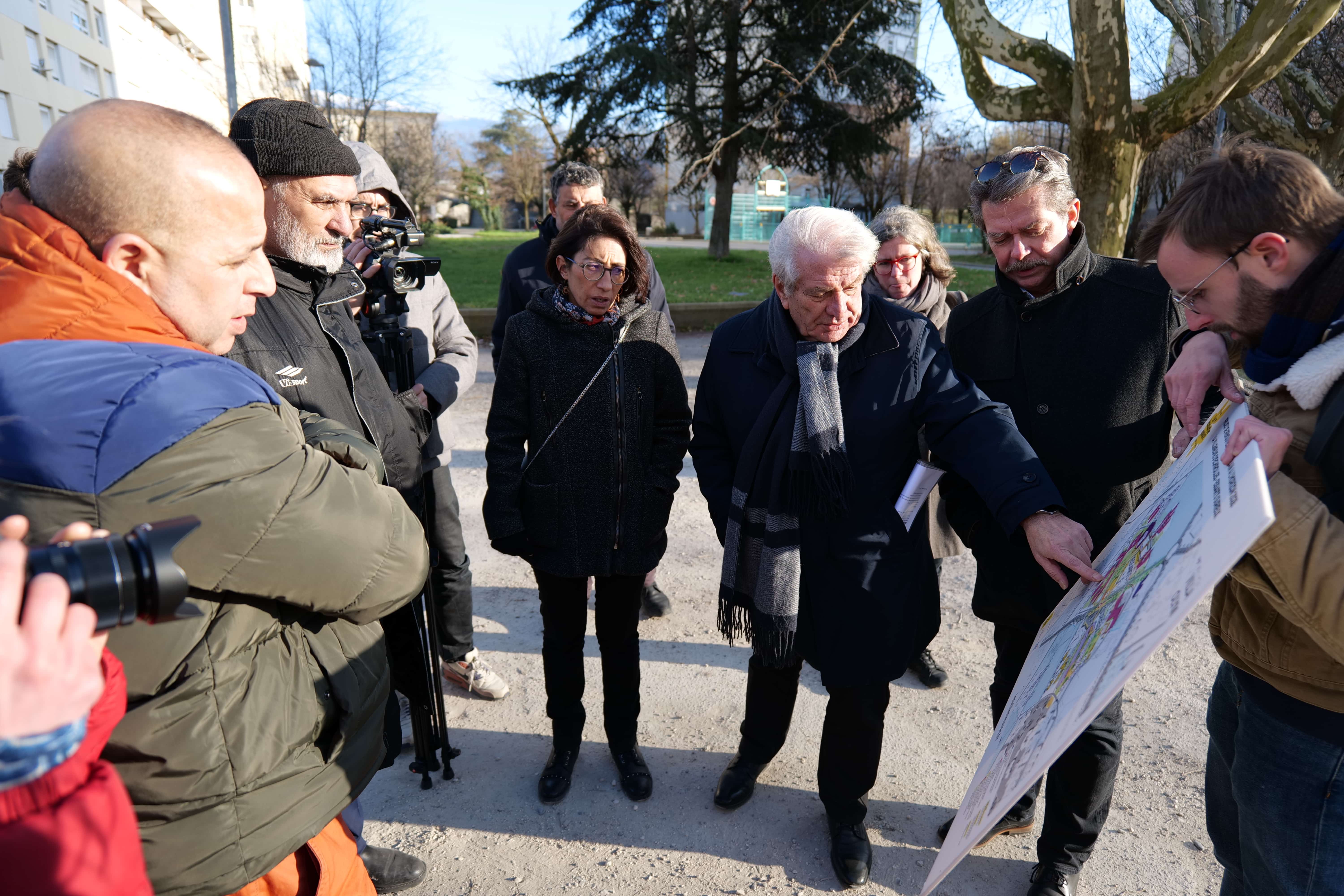 Des travaux qui s'inscrivent dans le projet NPNRU des Villeneuves de Grenoble et d'Echirolles.