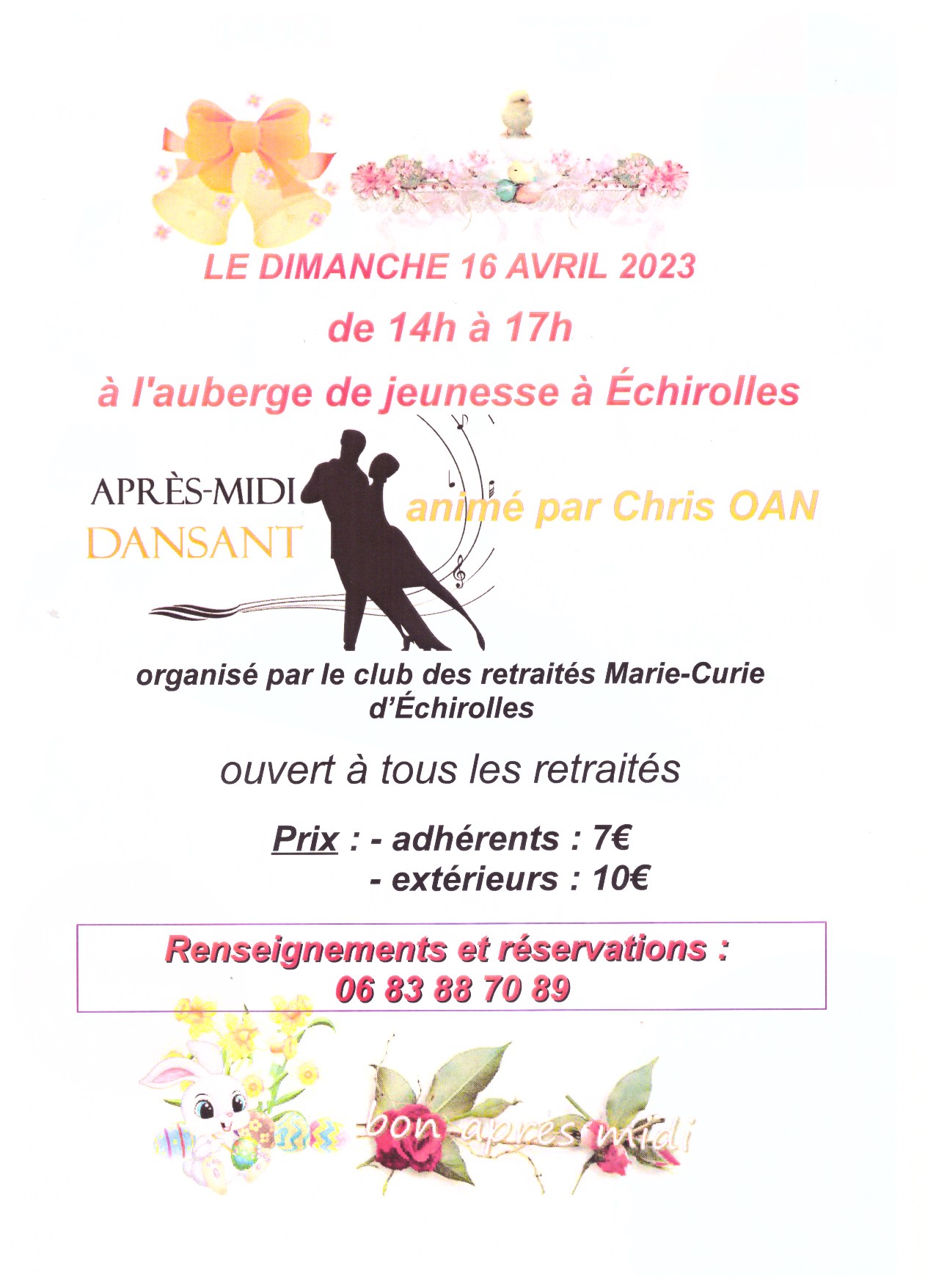Après-midi dansant 