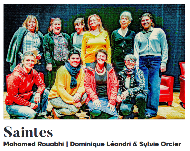 Image du spectacle "Saintes"