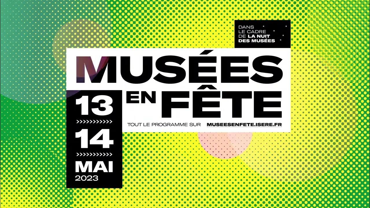 Visuel officiel de Musées en Fête 2023