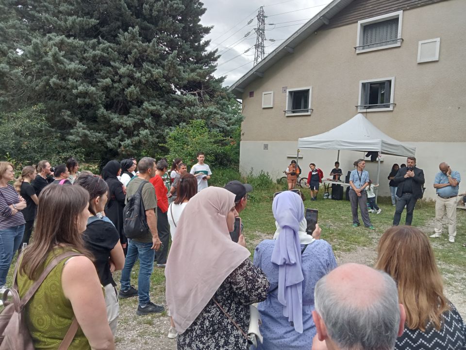 Soleeo a fêté ses un an ! Pierre Labriet, adjoint à la Ville qui a accompagné le projet, était aux côtés de Claire Dupin et Georges Van Billoen, directrice et président de Soleeo.