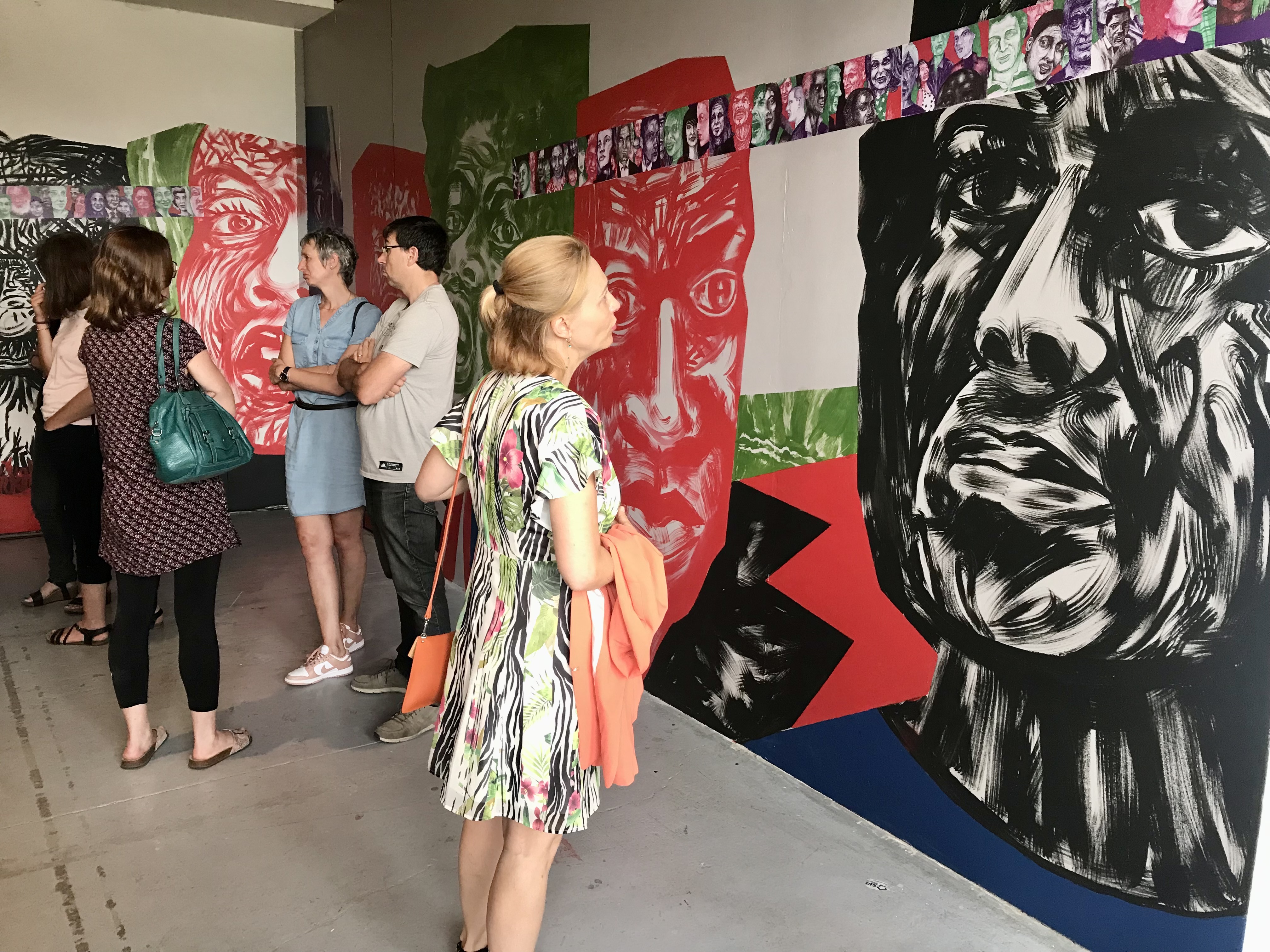 Chaque artiste pouvait s'exprimer selon un thème de son choix.