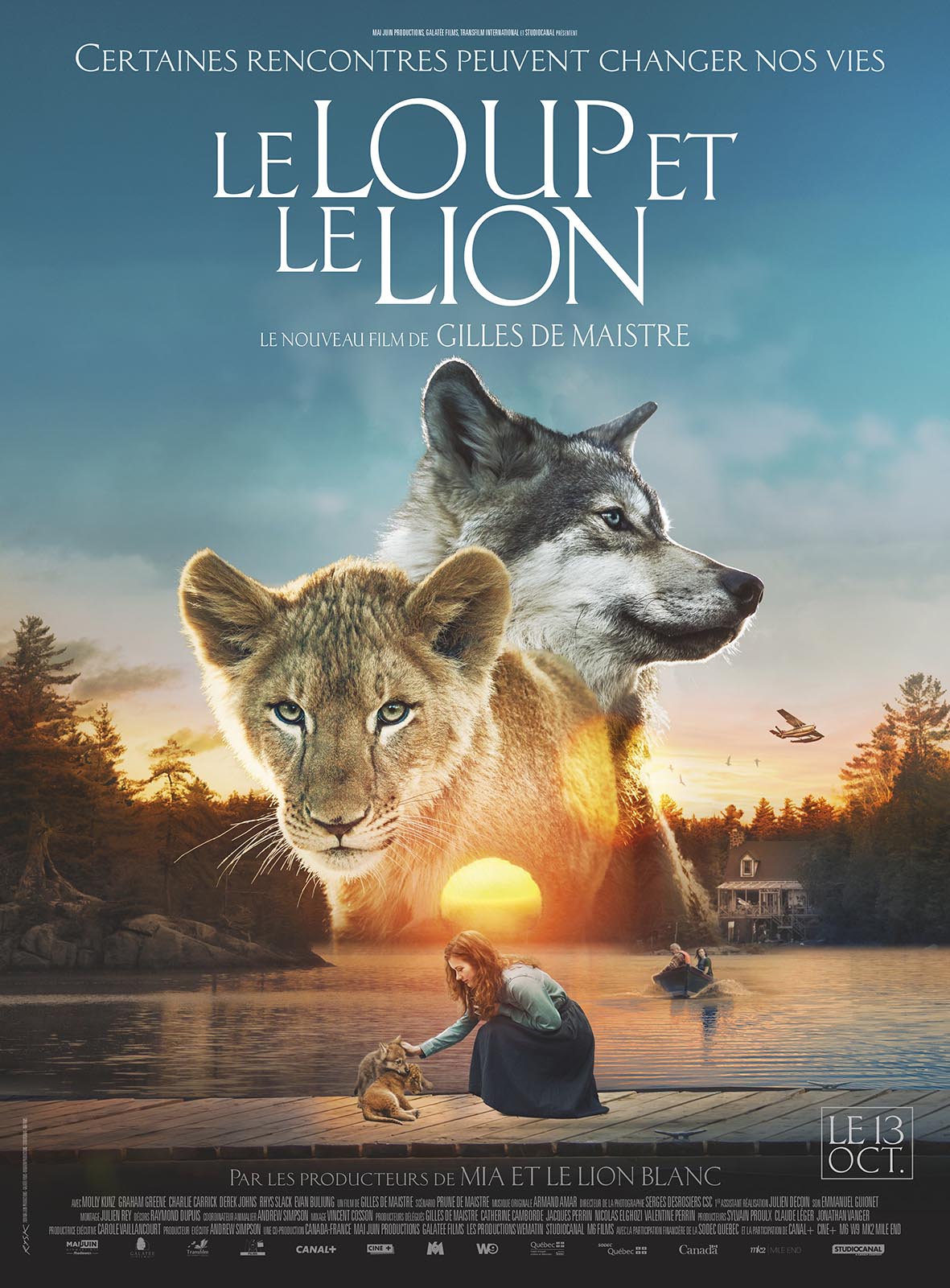 Le loup et le lion Le loup et le lion