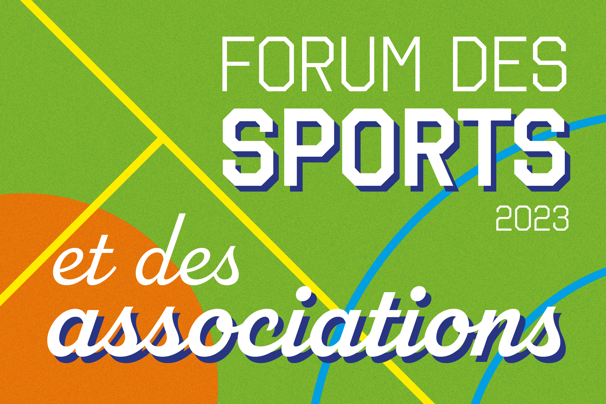 Image agenda pour le forum des sports 2023