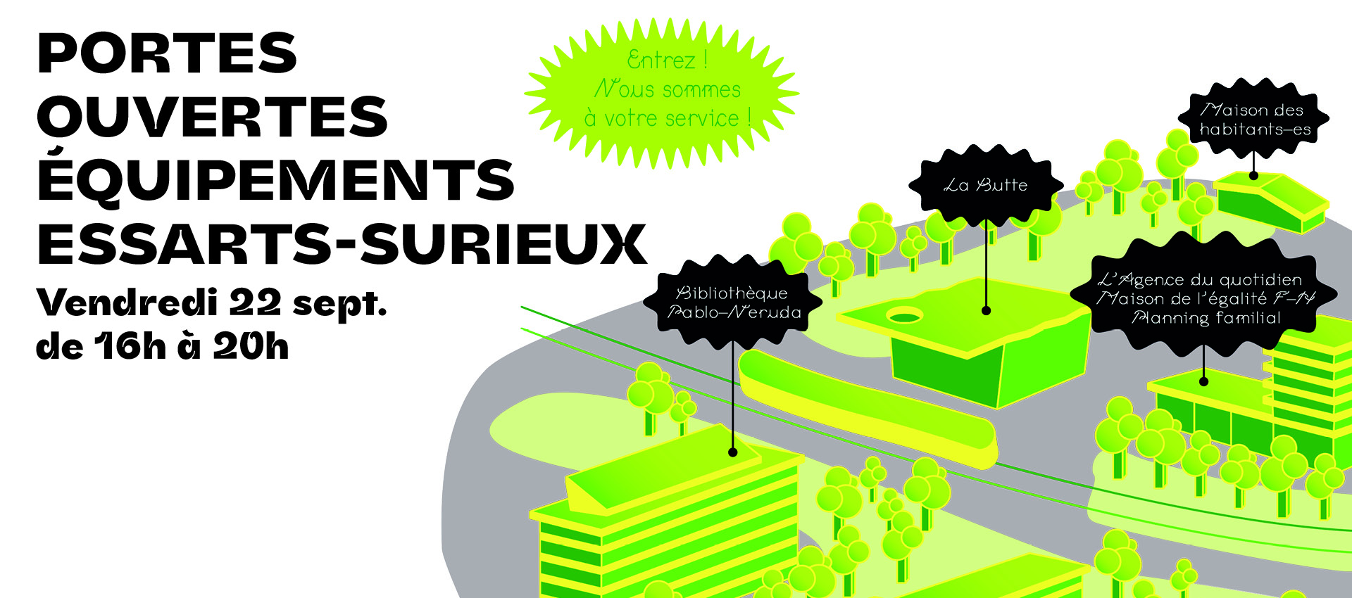 Slider de présentation des portes ouvertes Essarts-Surieux
