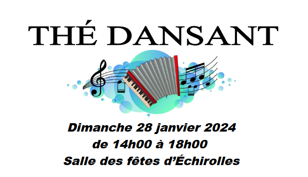 Affiche de l'événément Thé Dansant