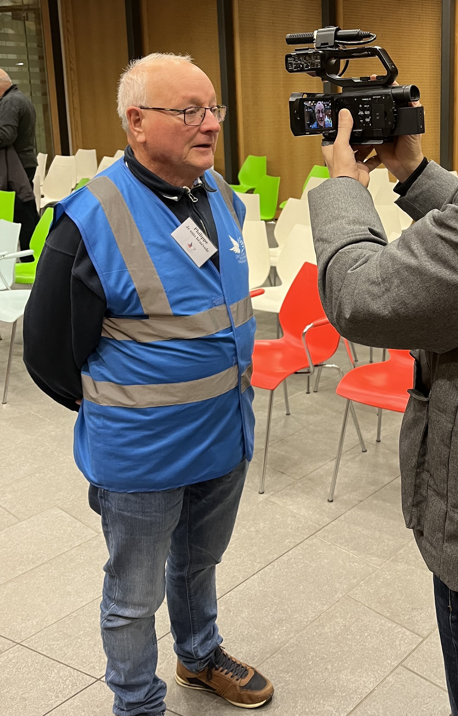 Philippe Girard, président du comité d'Echirolles du Secours populaire redisait sa volonté de continuer son combat pour les plus précaires.