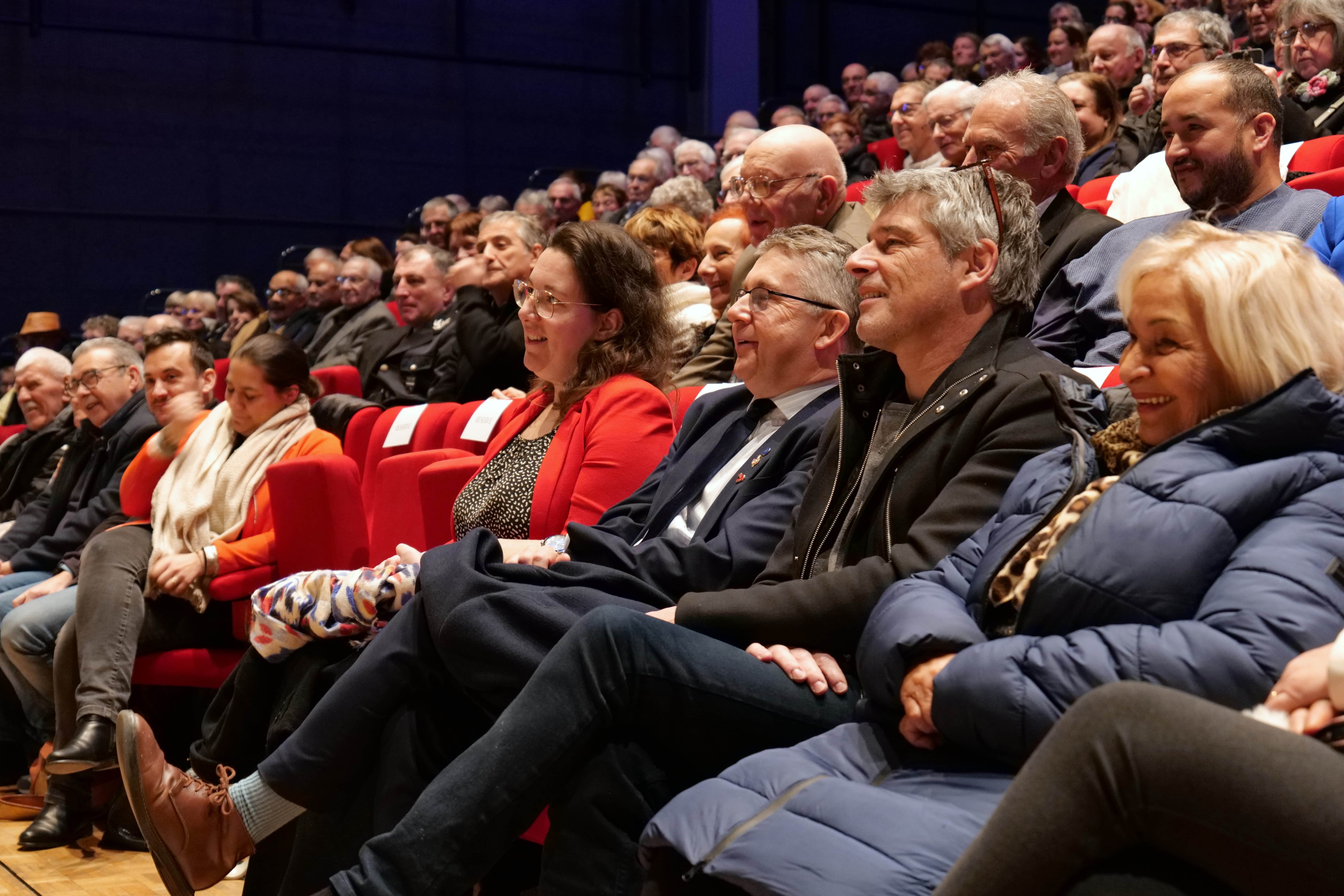 Des personnalités politiques avaient fait le déplacement pour participer aux voeux.