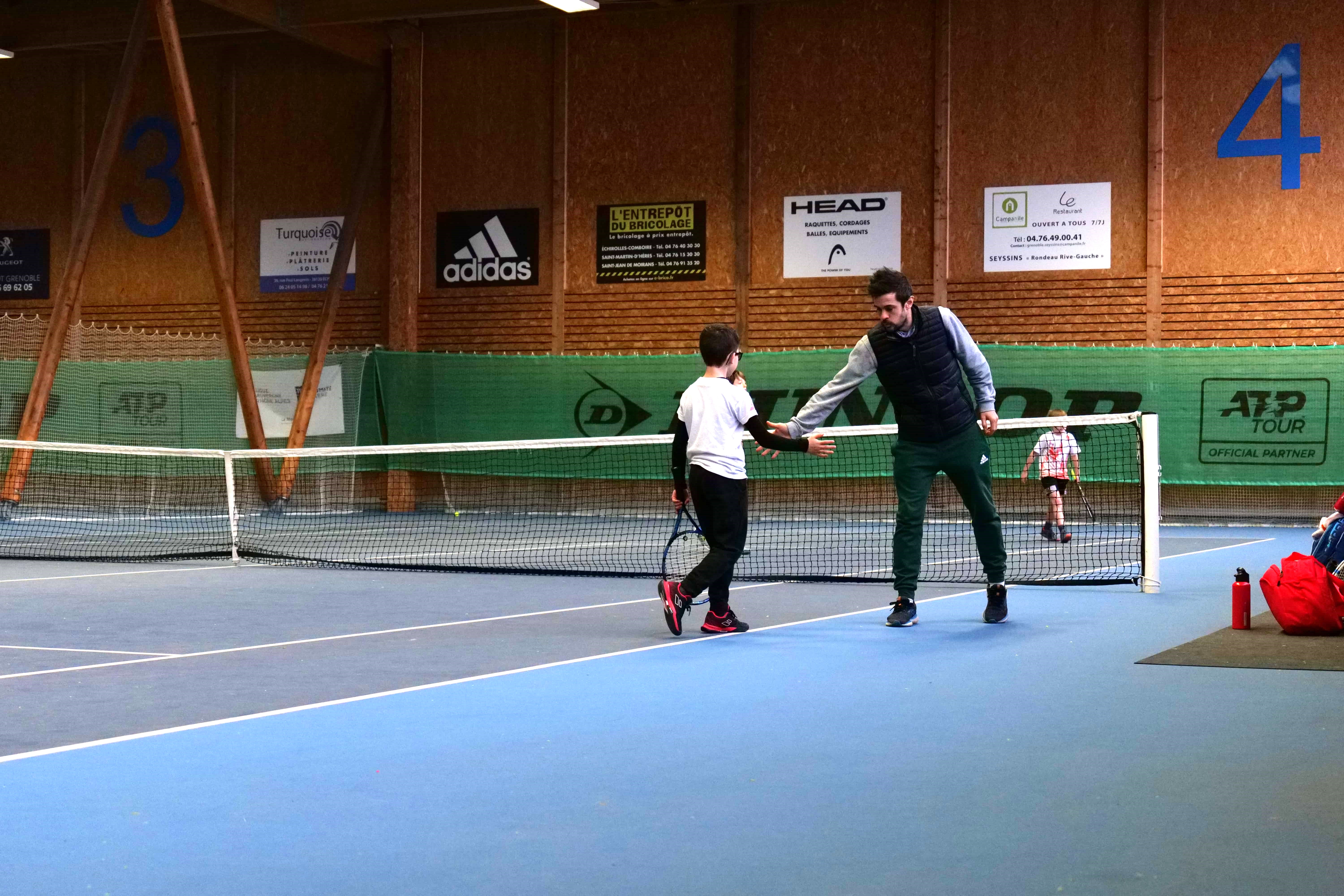 Les accompagnateurs ont fait le déplacement pour encourager les jeunes joueurs.