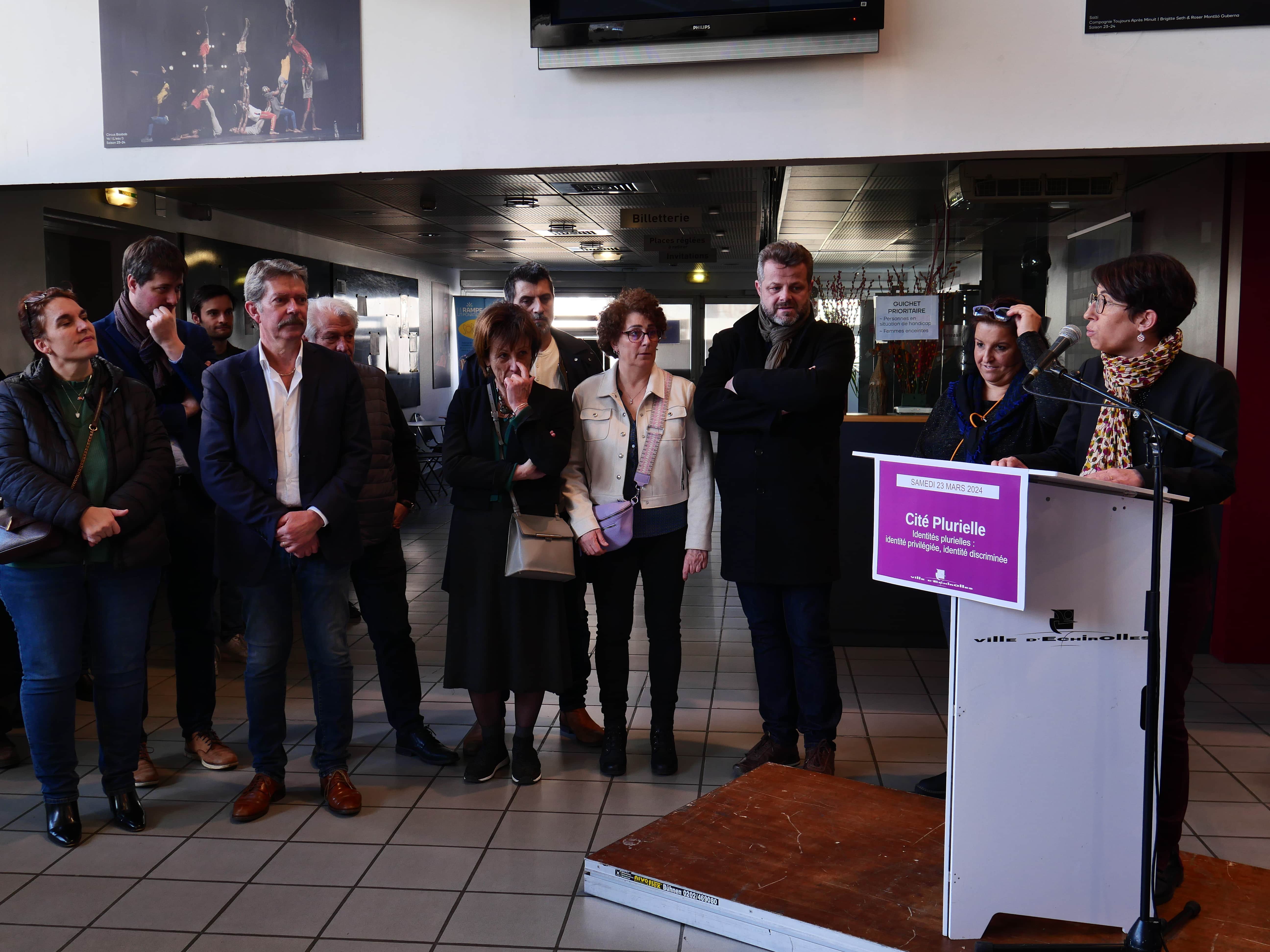 Amandine Demore lançait la 28ème édition de Cité Plurielle.