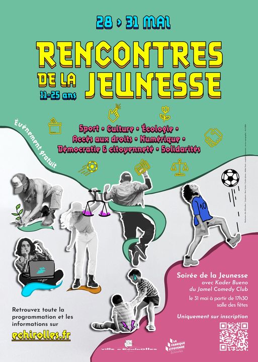 affiche rencontre de la jeunesse 2024 affiche rencontre de la jeunesse 2024