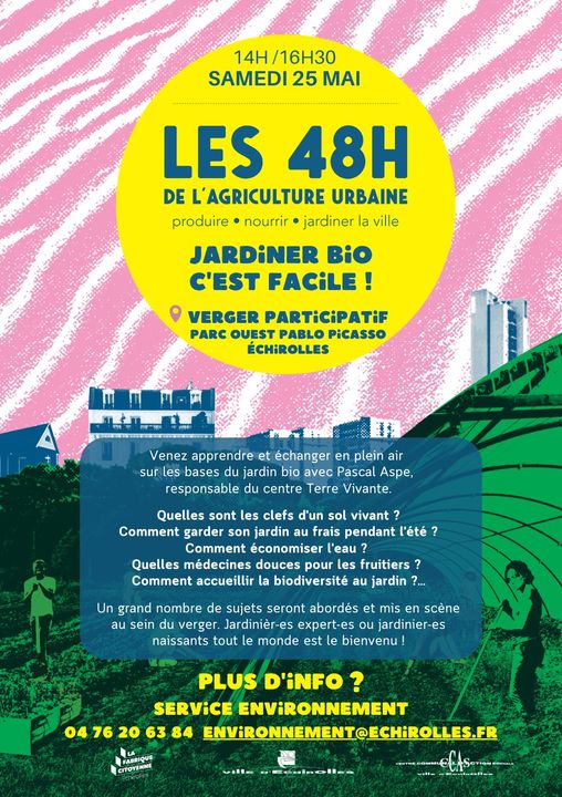 affiche 48H agriculture urbaine 2024