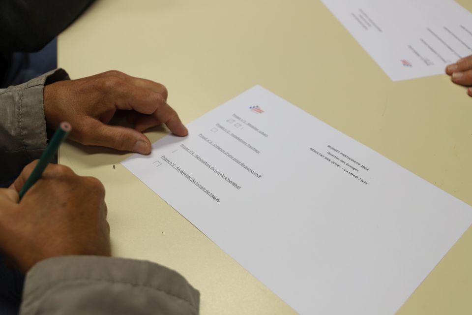 Budget participatif des Granges : Pari gagnant pour les habitant-es Le projet de création d'un espace fraîcheur a été retenu avec 74 voix, contre 66 pour l'installation de nouveaux mobiliers urbains.