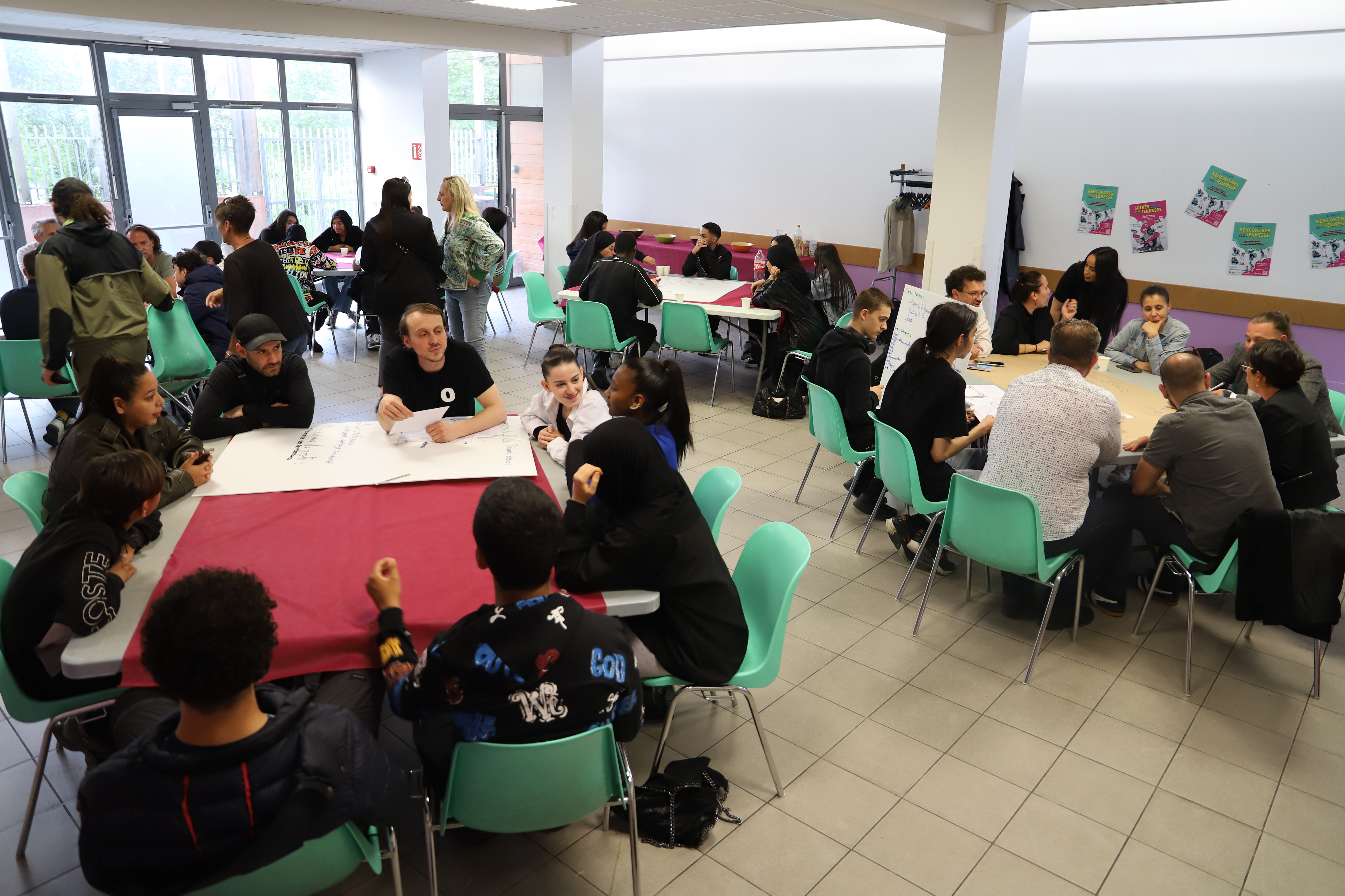 Un jeu de rôle participatif qui a bien plu aux jeunes échirollois.