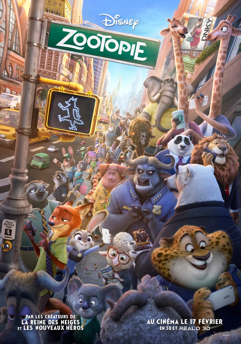 Affiche du film Zootopie