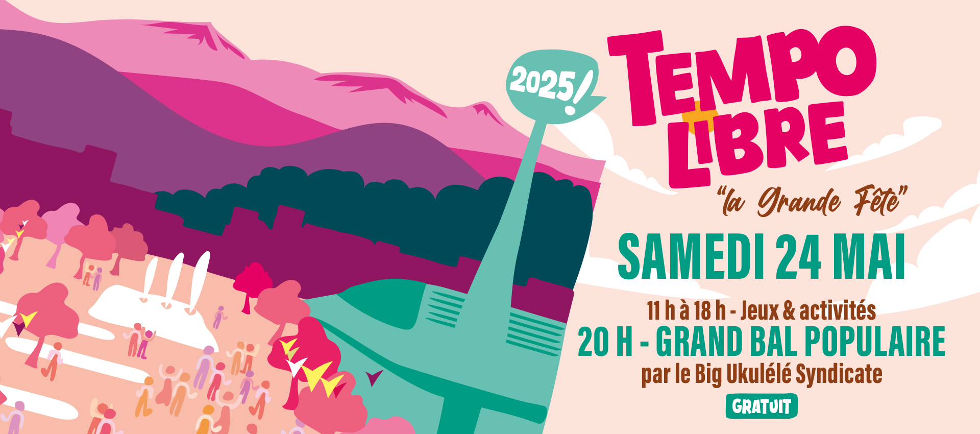 Tempo Libre aura lieu samedi 24 mai.