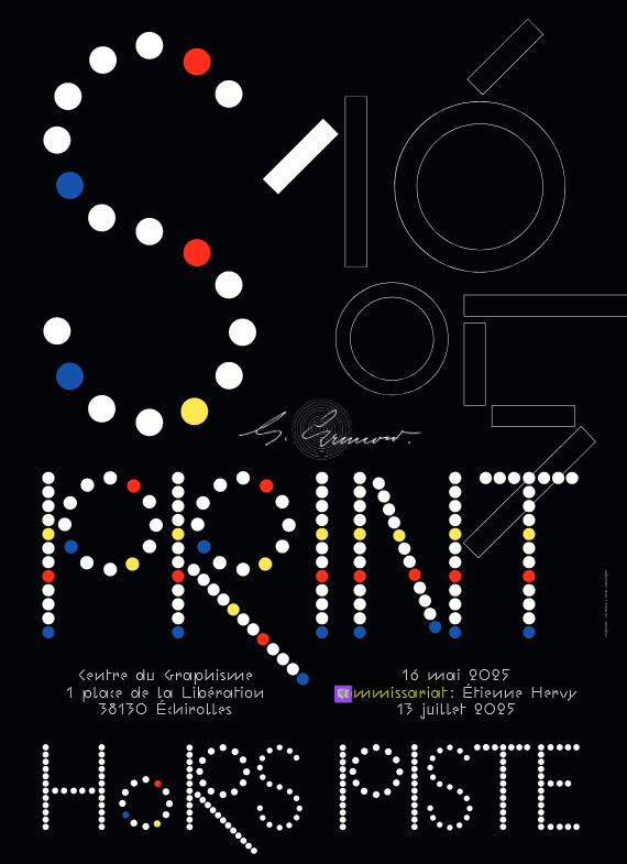 S'print Affiche de l'exposition.