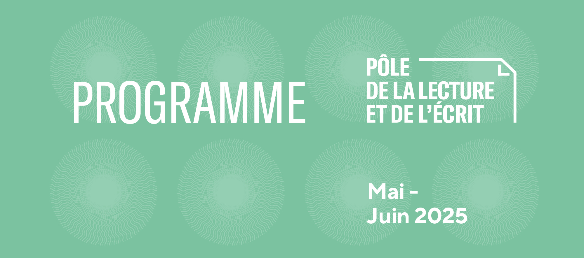 Programme Mai-juin 