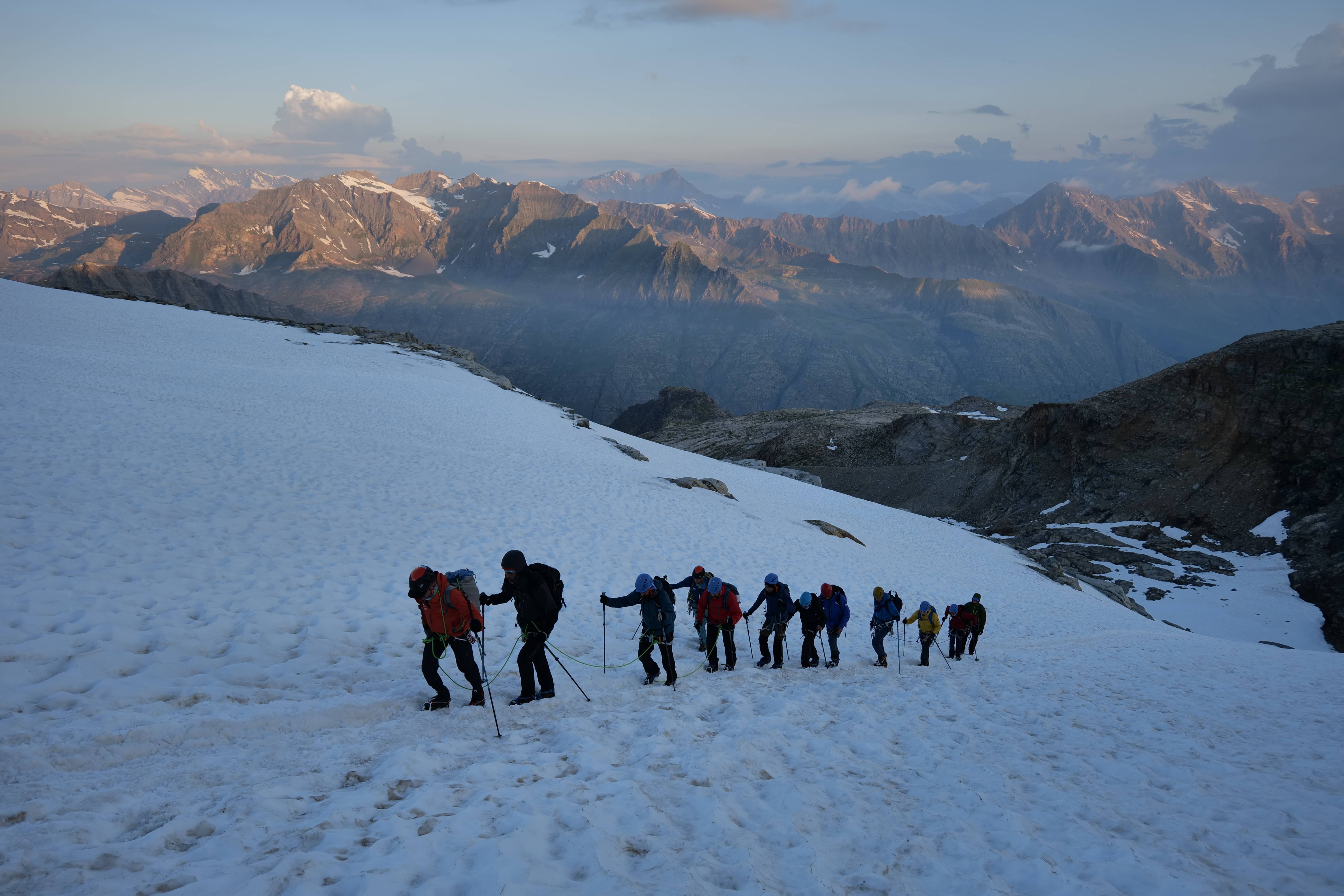 Les jeunes sont montés à 4061 m d'altitude.