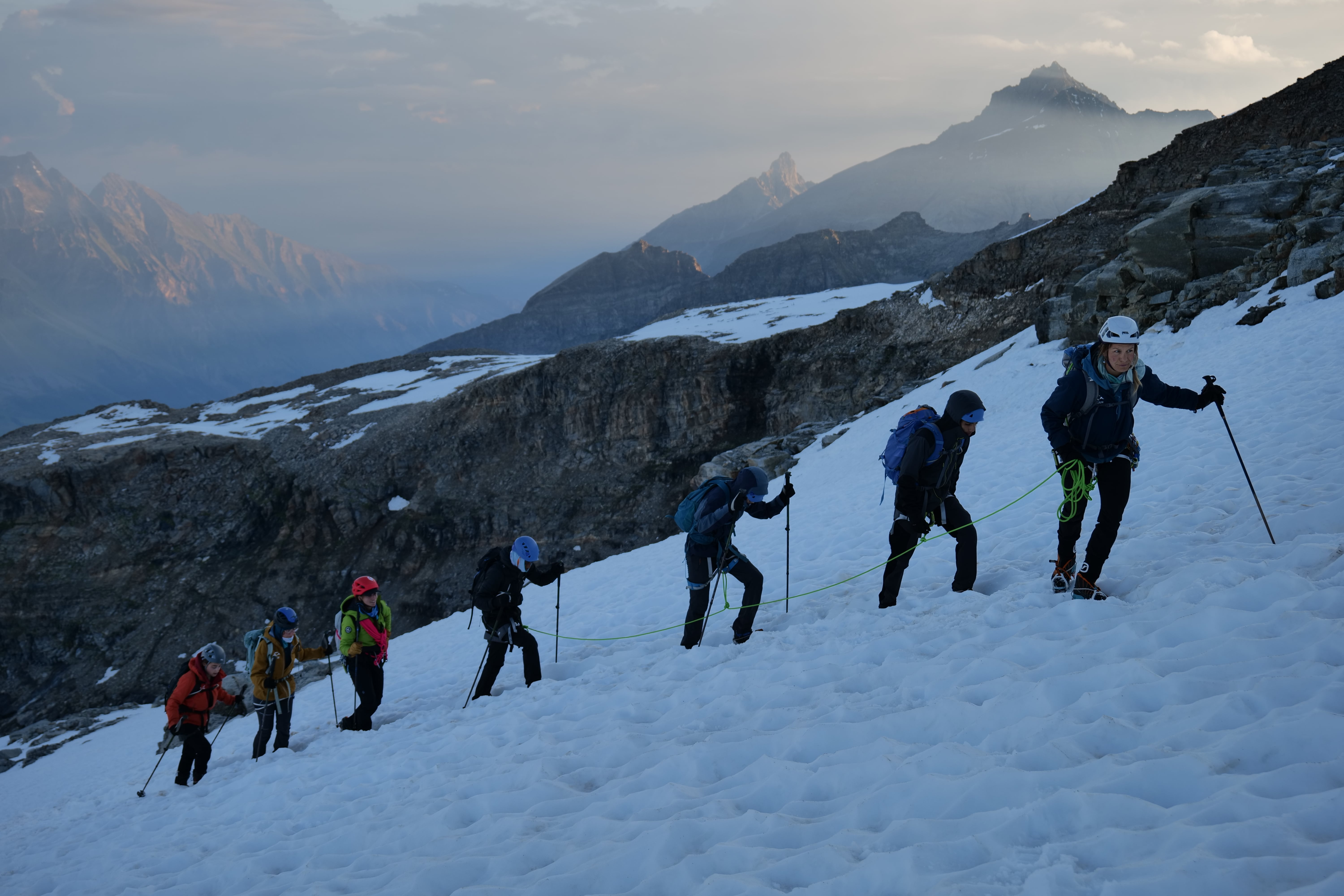 Les jeunes sont montés à 4061 m d'altitude.