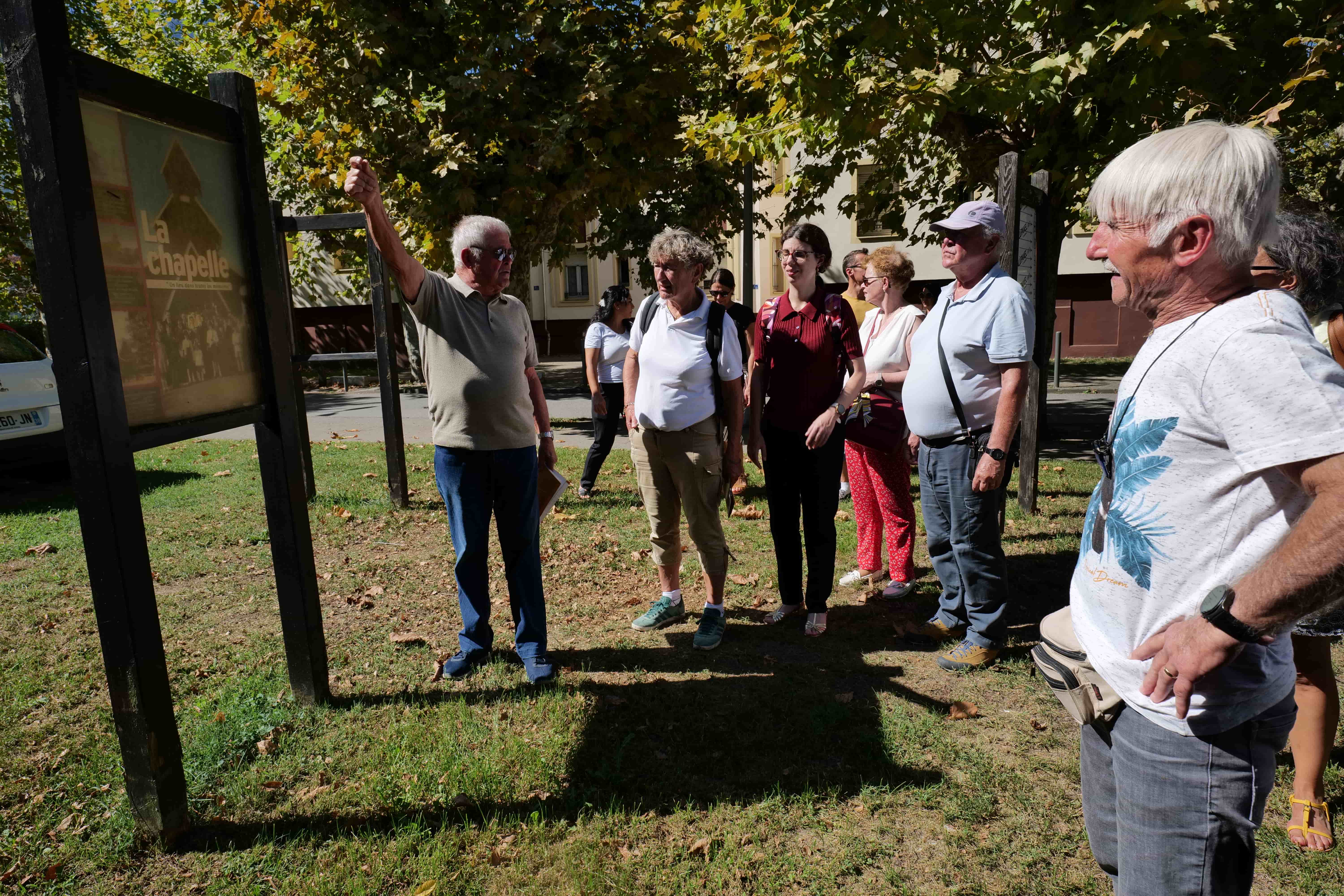 Maurice et Alain ont grandi à la cité Viscose, et proposaient un tour du quartier.