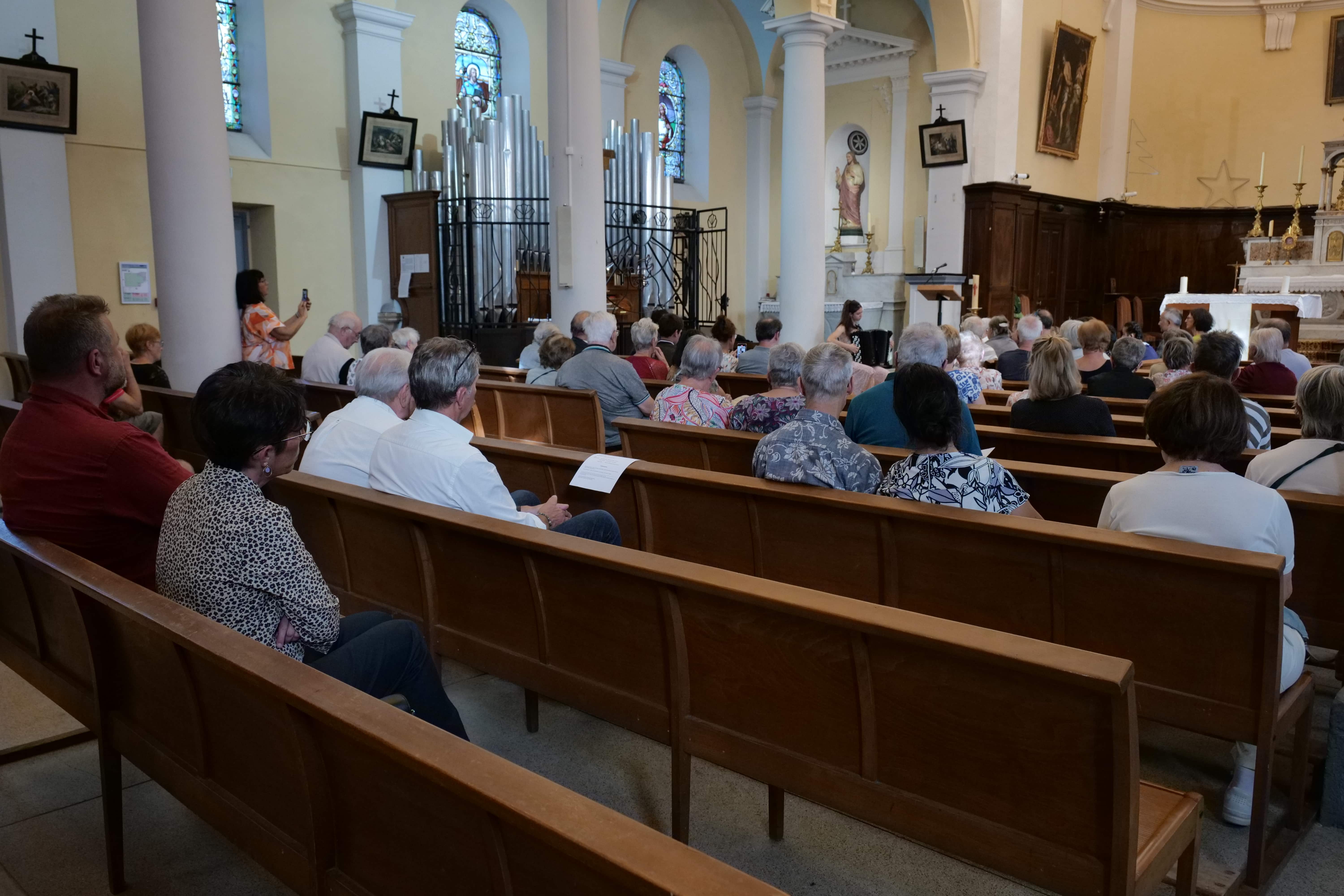 Un concert d'orgue était proposé par l'APOE à l'église Saint-Jacques.