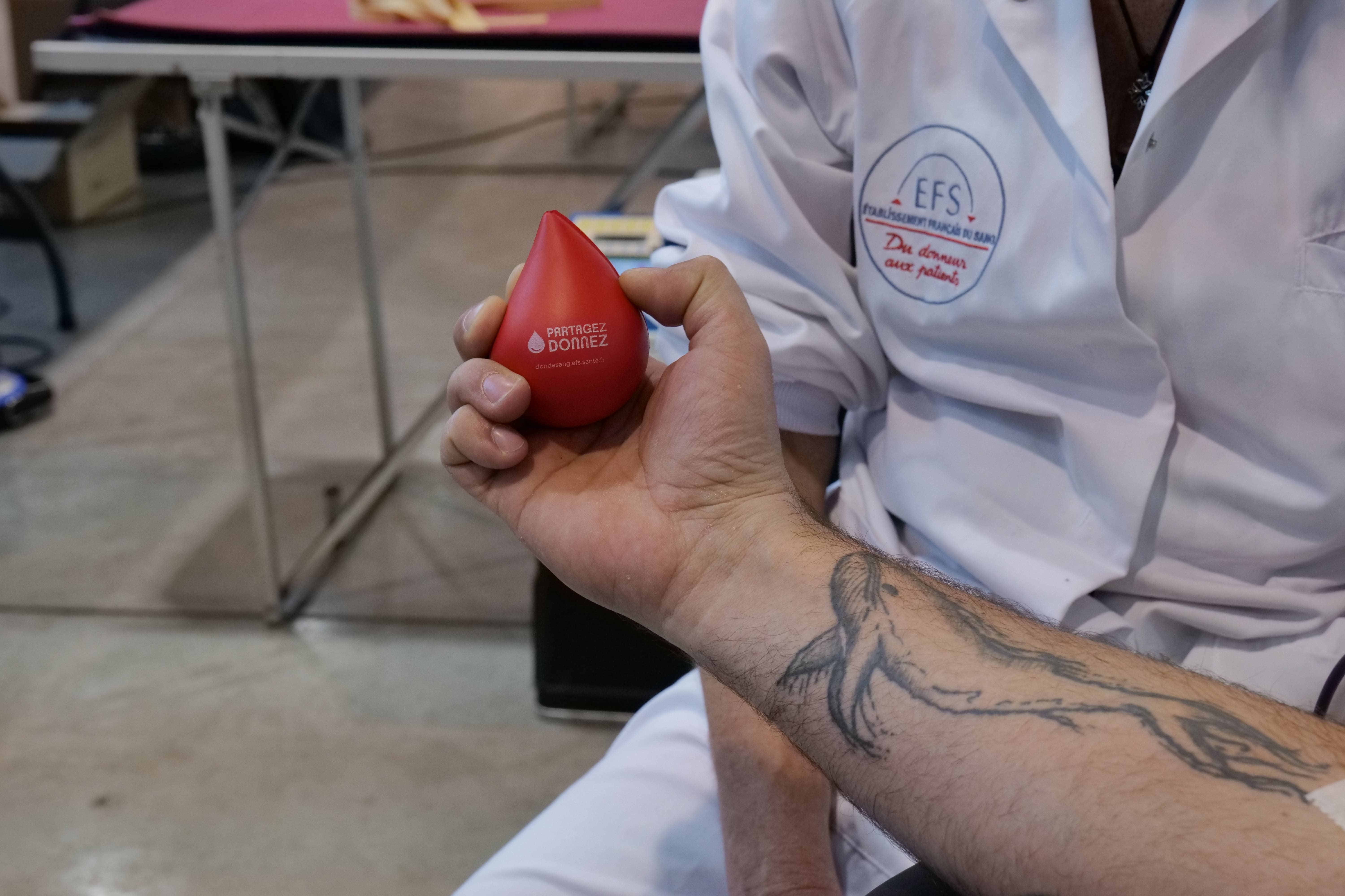 80 donneurs ont fait le déplacement ce mercredi à la salle des fêtes.