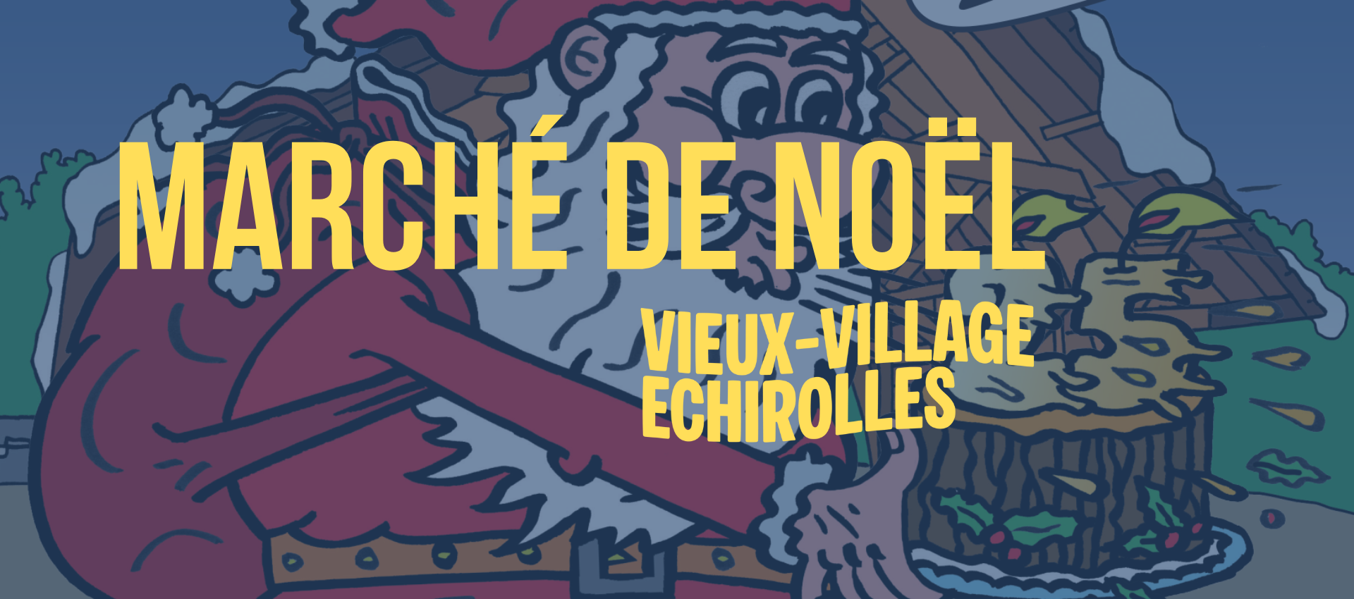 Image du marché de Noel 2025 à Echirolles
