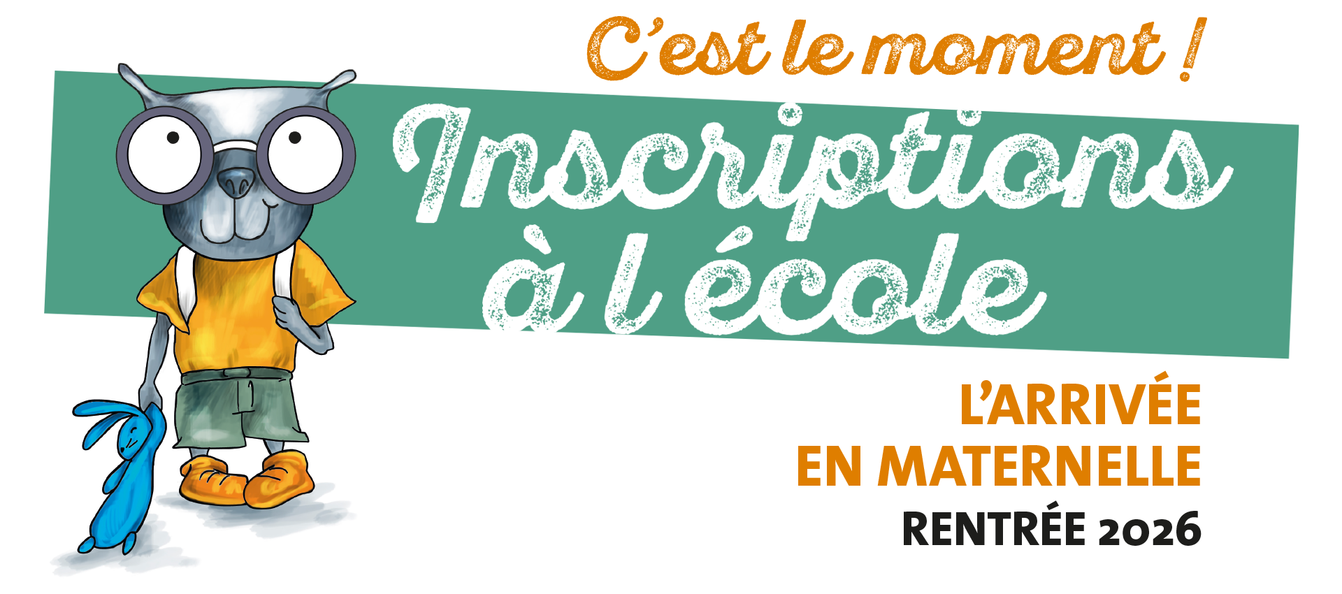 Slider inscriptions à l'école 