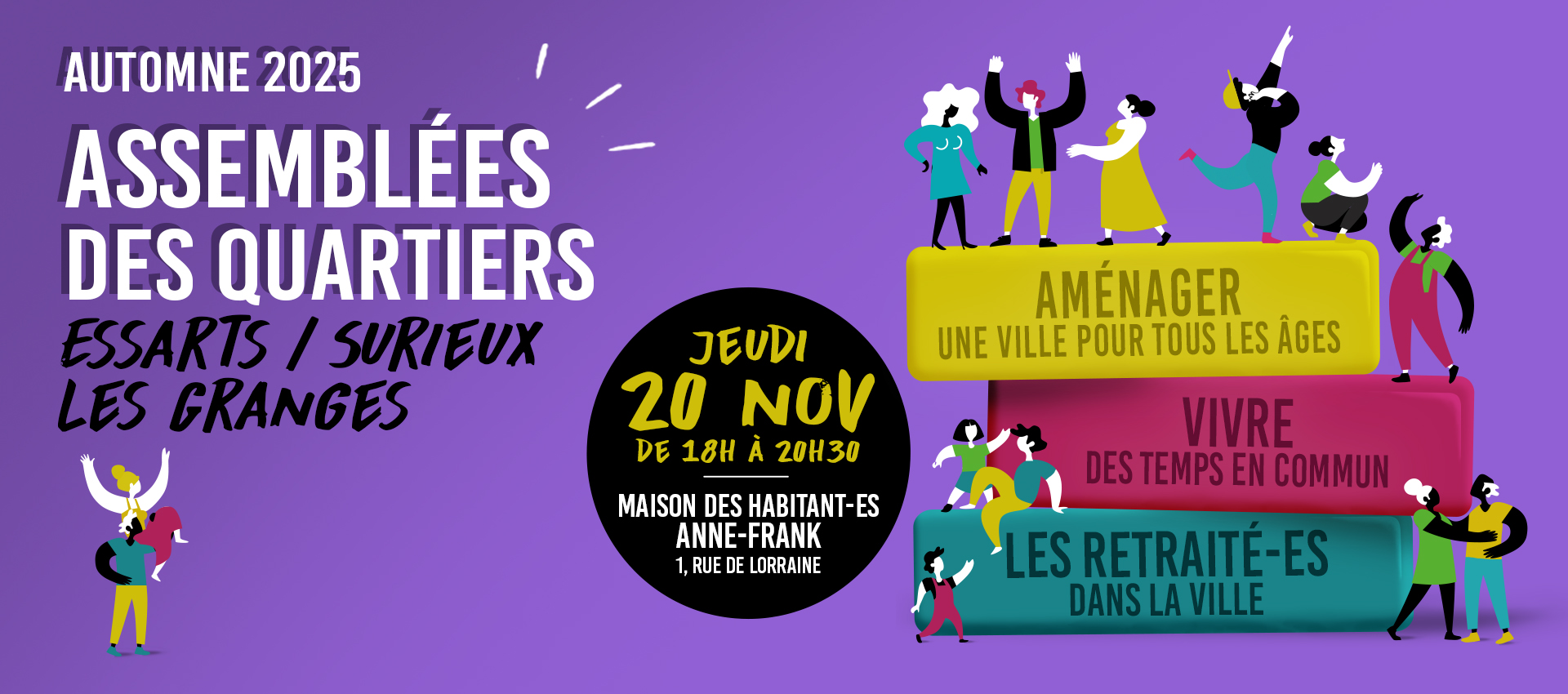 Assemblées des quartiers Essarts 