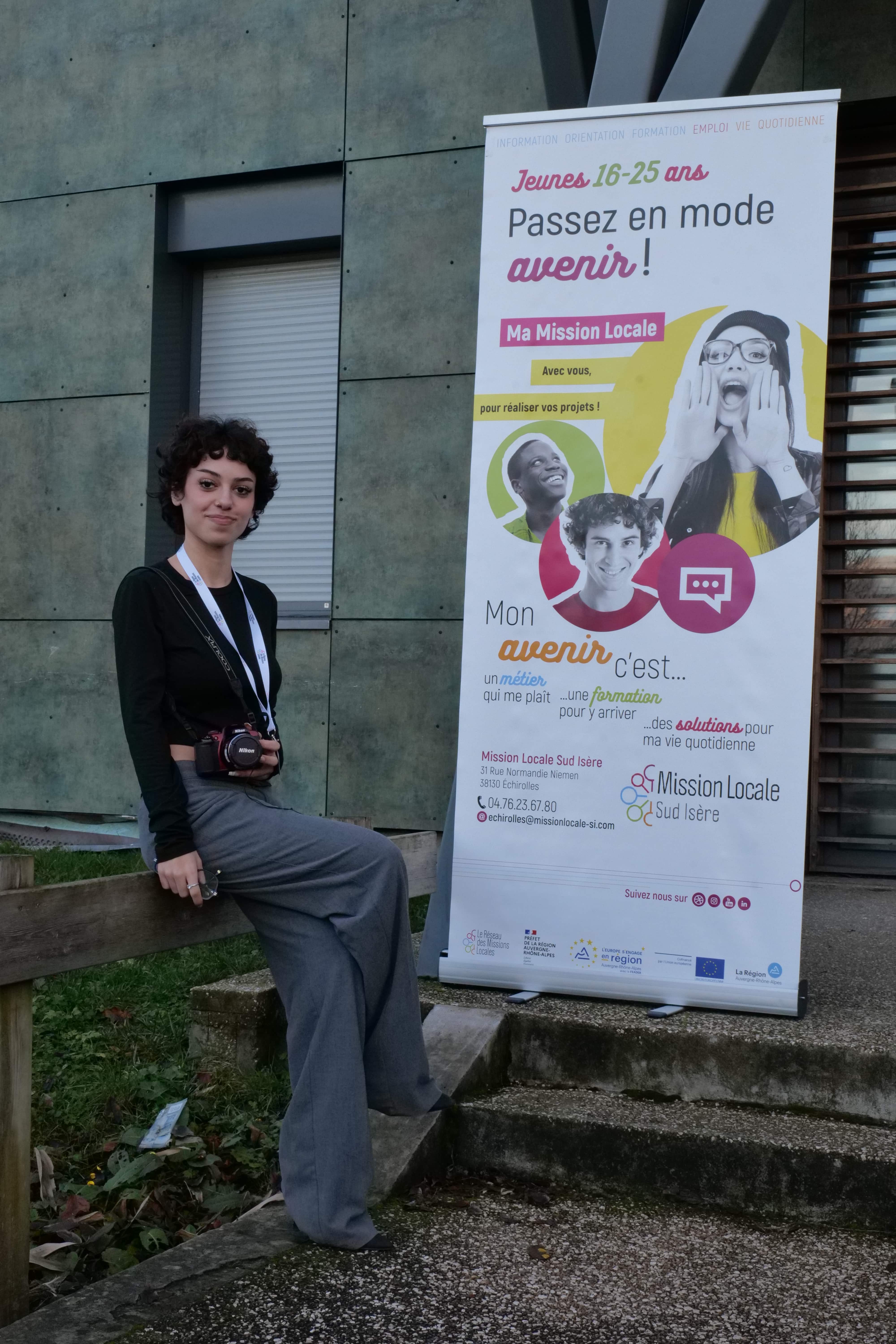 Sofia aimerait faire de sa passion pour la photo son métier.